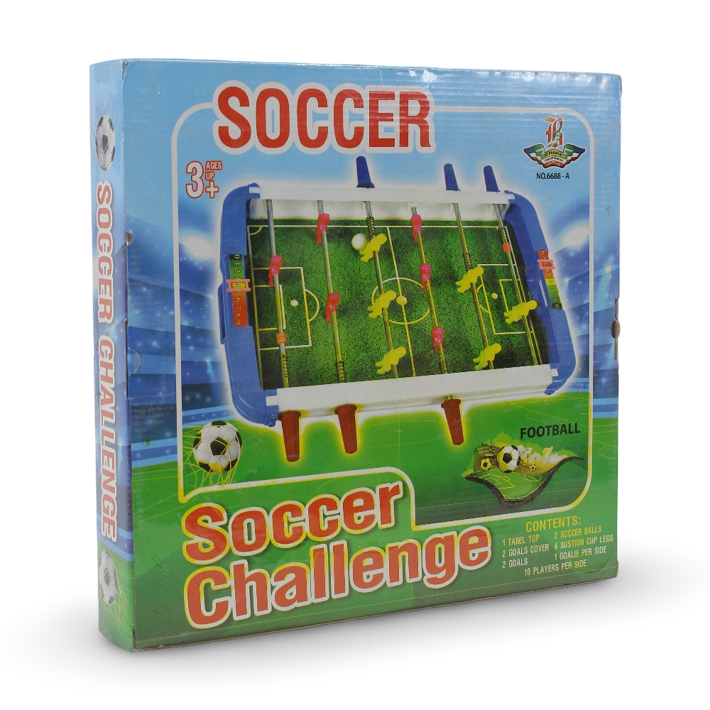 Soccer Challenge Baby Foot Table Game with Players and Scoreboard