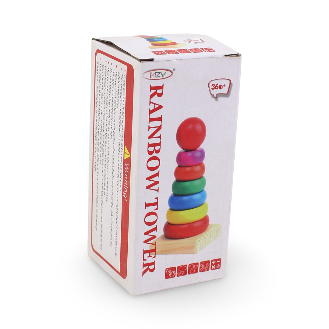 Rainbow Tower Box (S) - Toys - Bright Future