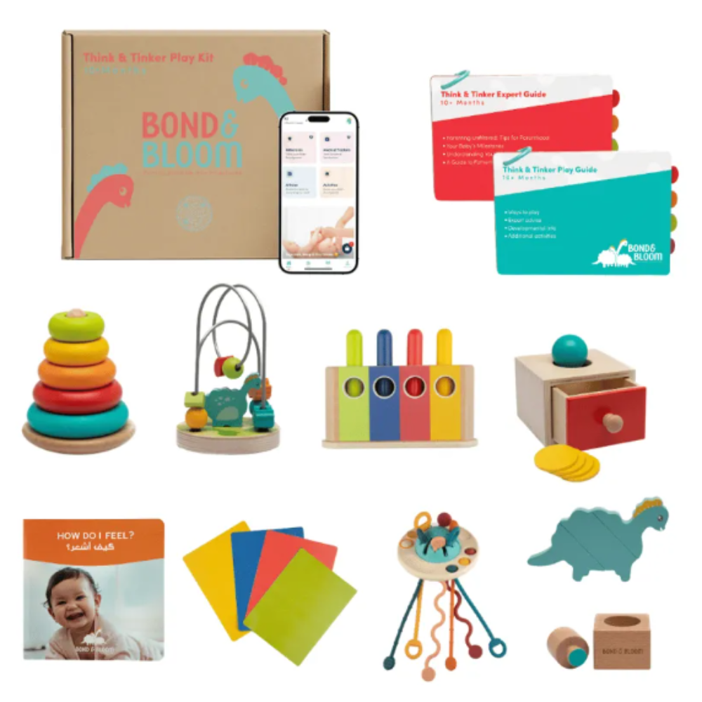 Bond & Bloom "Think & Tinker Play Kit" 10-12m