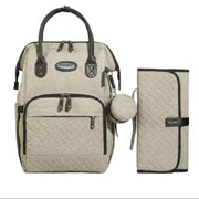 Petit Bebe Premium Max+ Diaper Backpack – Beige