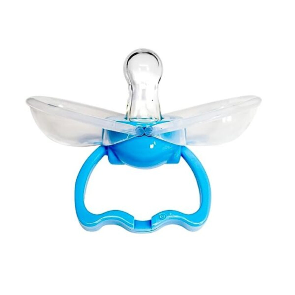 True Silicone Soother 0-6m – Blue
