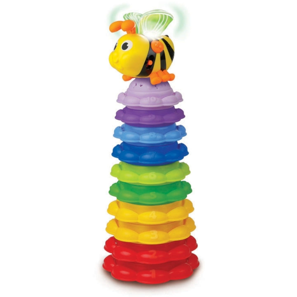 WinFun Plastic Stack & Learn Bee and Sunflower