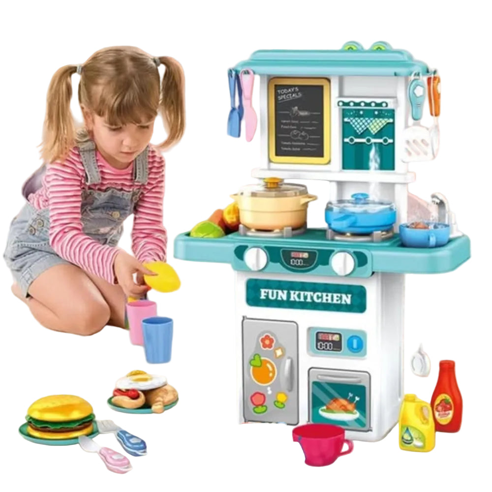 Fun Kitchen Cooking Toy Set 50 Pcs – Mint