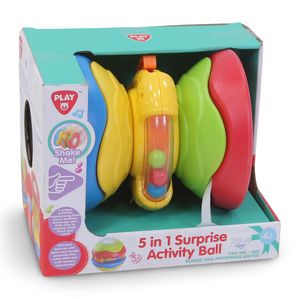 PlayGo 5 in 1 Surpise Activity Ball - Toys