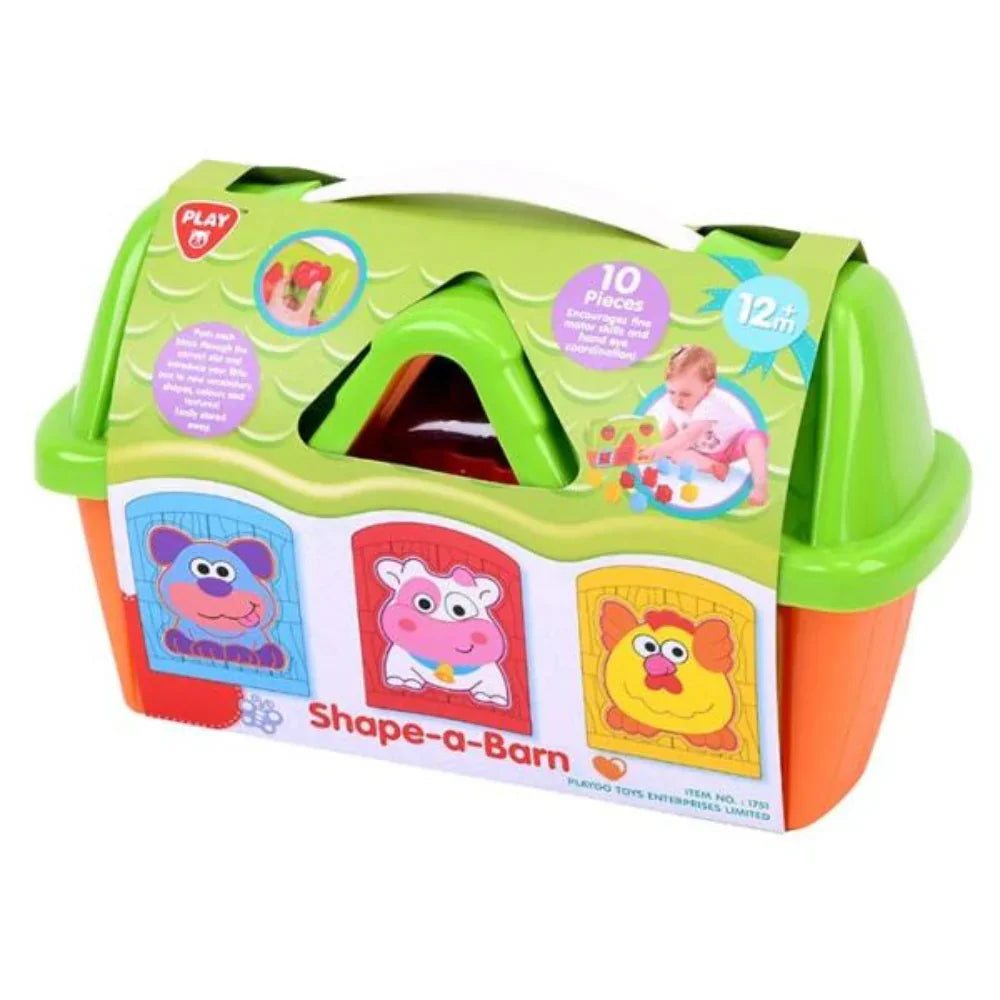 Play Go Shape-a-Barn - 12m+ - Toys - PlayGo