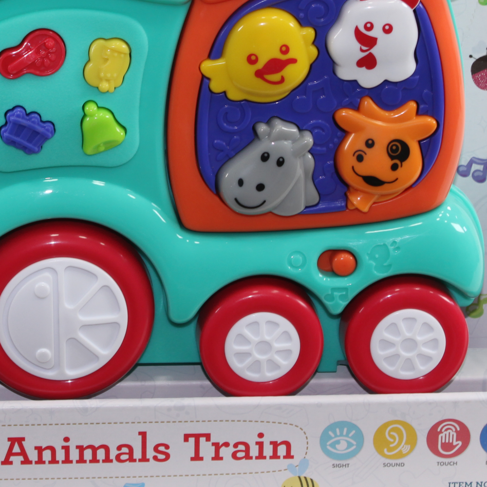 PlayGo Talking Animals Train