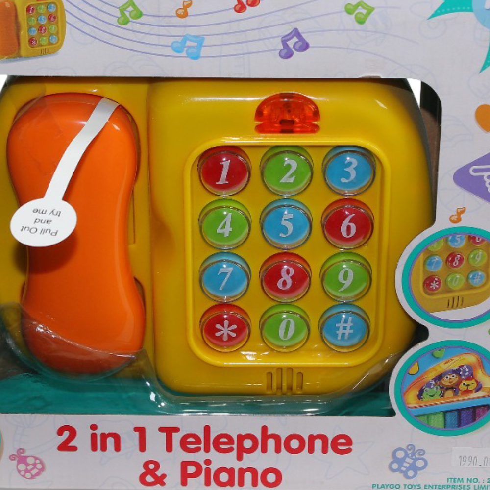 Play Go 2 in 1 Telephone & Piano