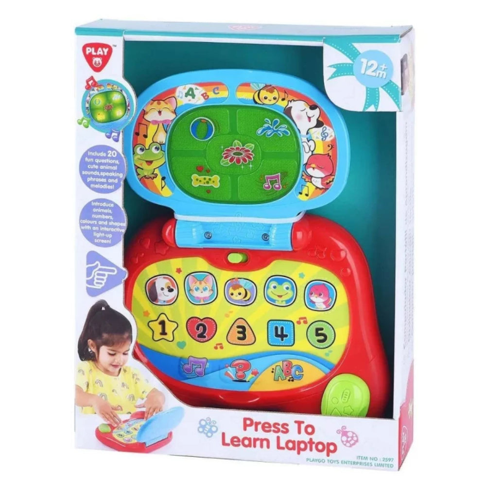 PlayGo جهاز كمبيوتر محمول للتعلم بالضغط