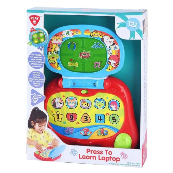 PlayGo جهاز كمبيوتر محمول للتعلم بالضغط