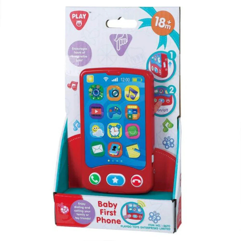 Play Go Baby First Phone - 18m+ - Toys - PlayGo