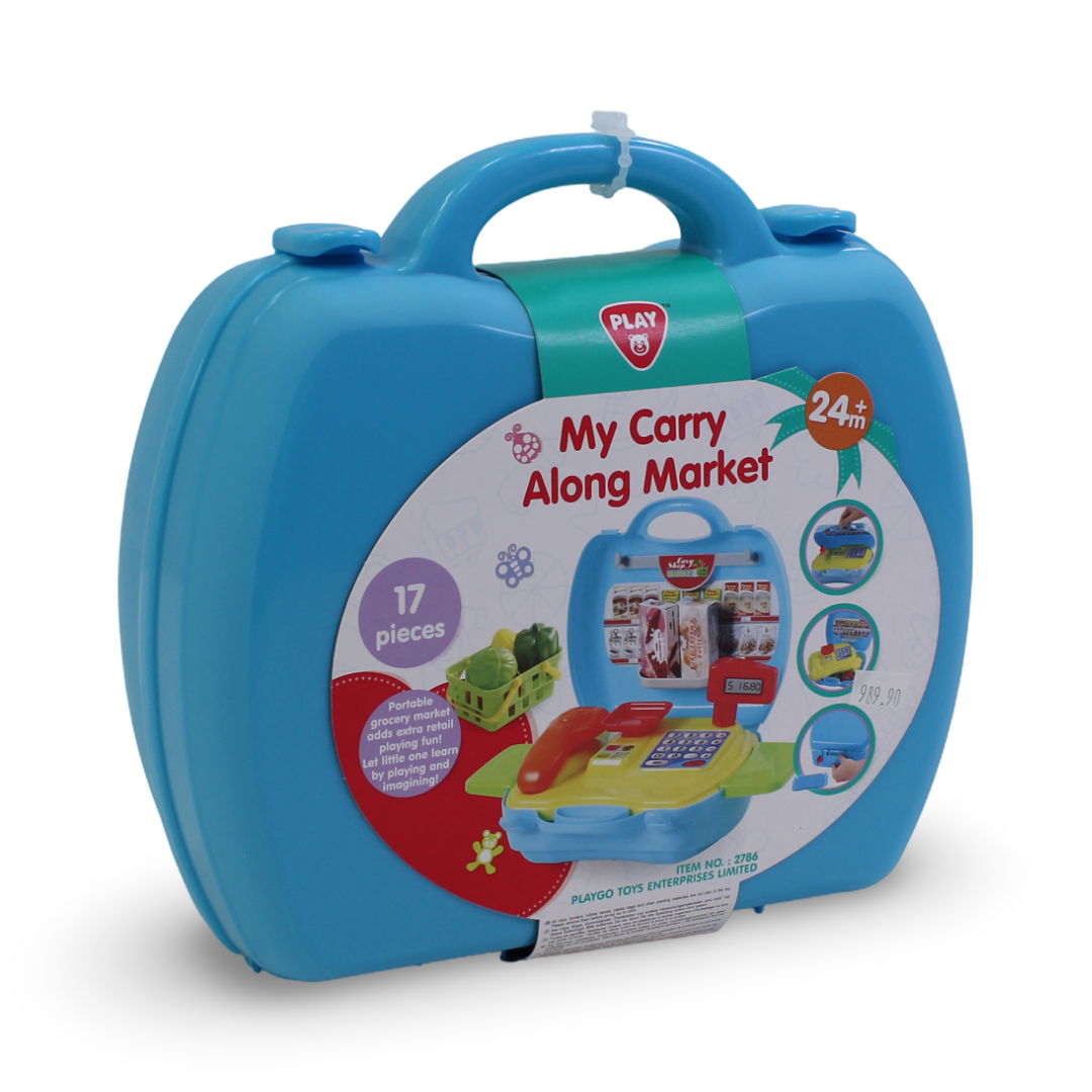 PlayGo My Carry Along Market – 17 Pcs