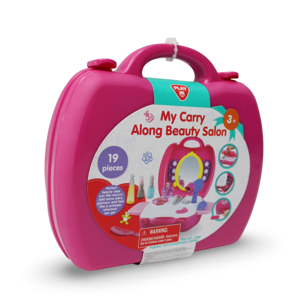 PlayGo My Carry Along Beauty Salon – 19 Pcs