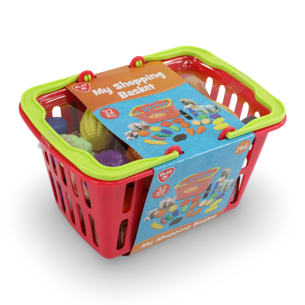 PlayGo My Shopping Basket – 32 Pcs