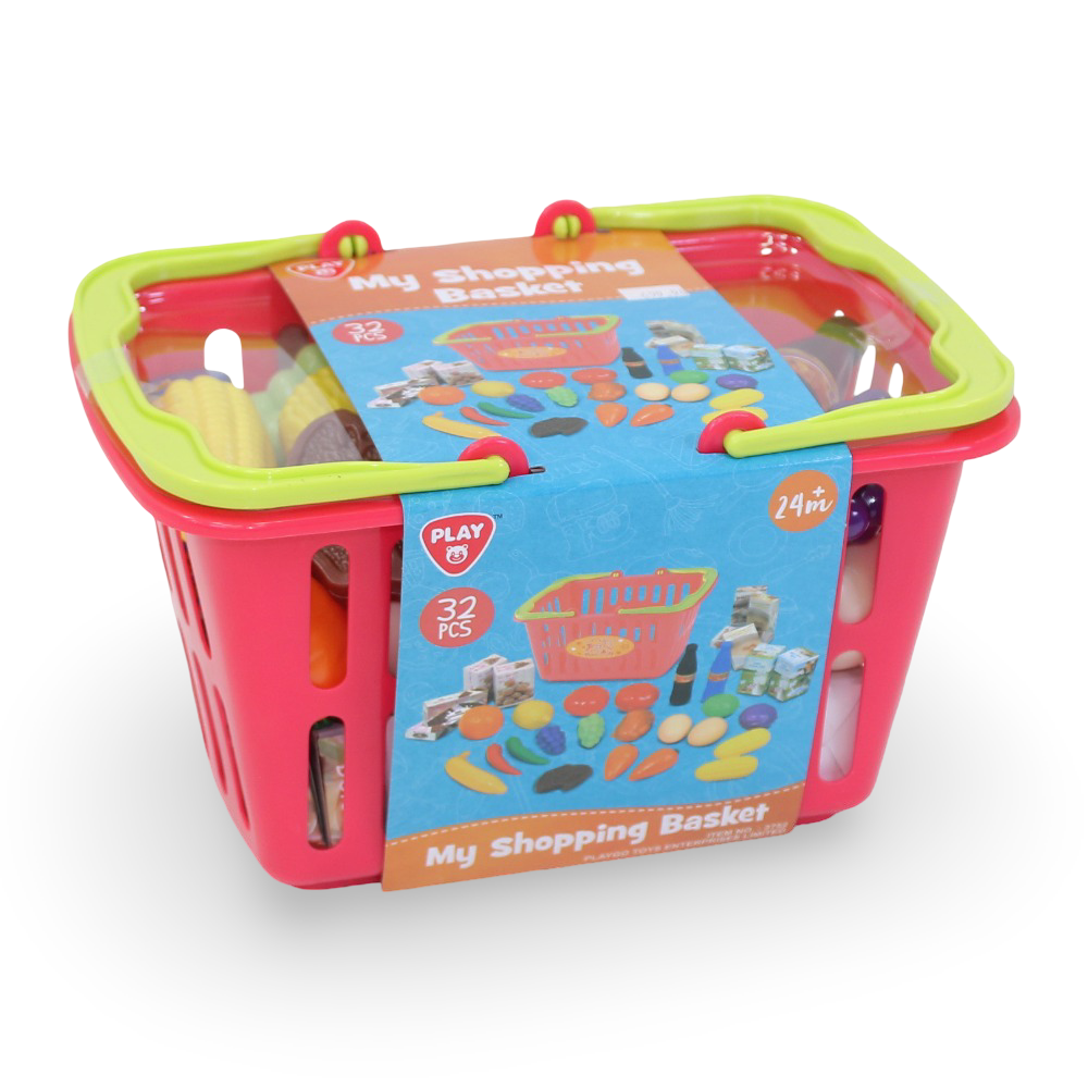 PlayGo My Shopping Basket – 32 Pcs - Toys