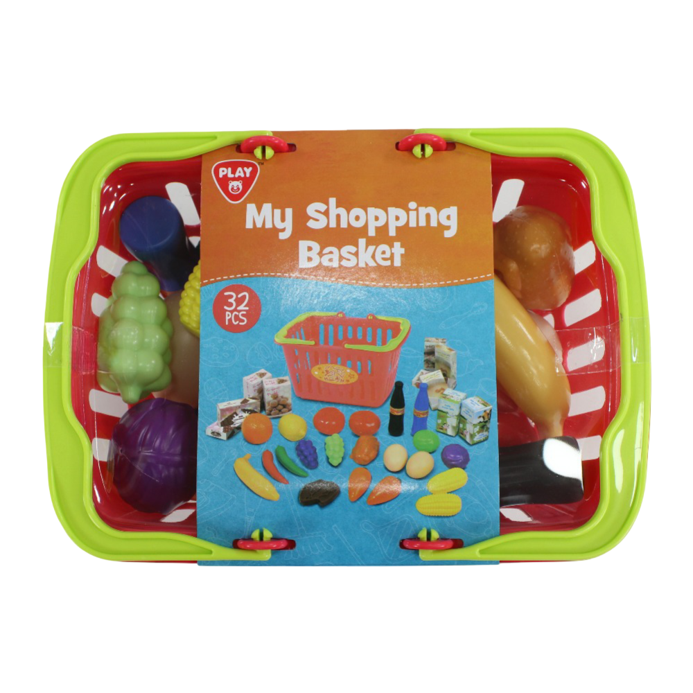 PlayGo My Shopping Basket – 32 Pcs