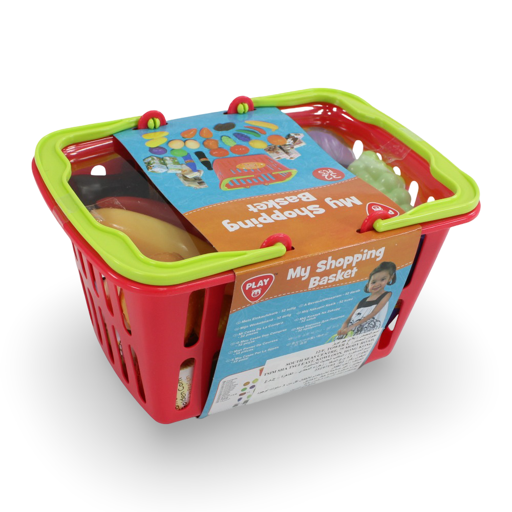PlayGo My Shopping Basket – 32 Pcs