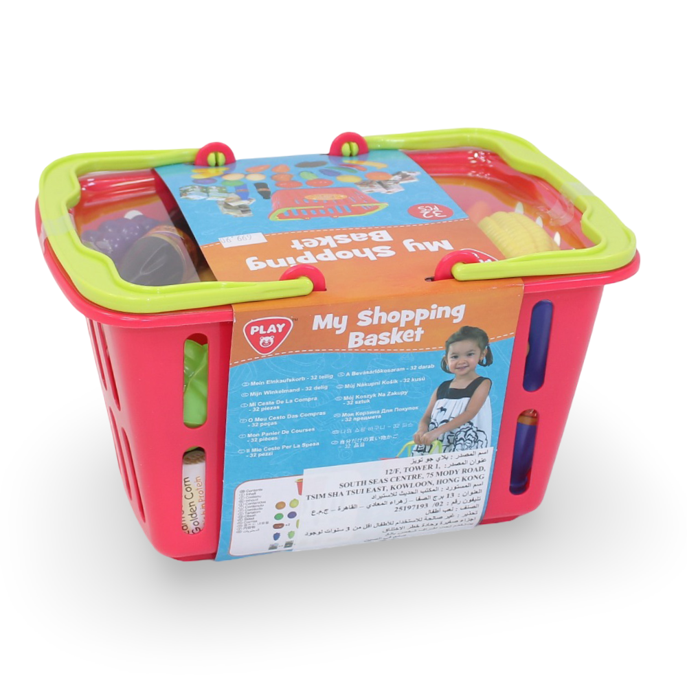 PlayGo My Shopping Basket – 32 Pcs