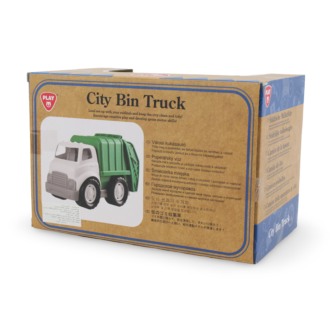 PlayGo RC Biobased City Bin Truck – Green