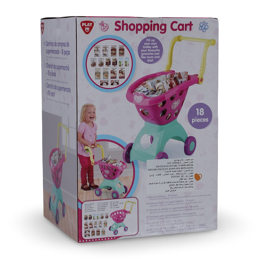PlayGo Shopping Cart – 18 Pcs