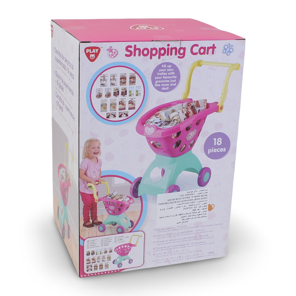 PlayGo Shopping Cart – 18 Pcs