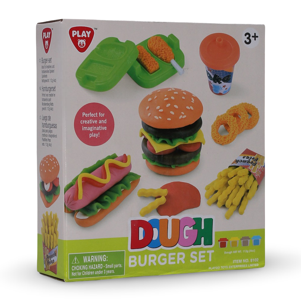 PlayGo Dough Burger Set