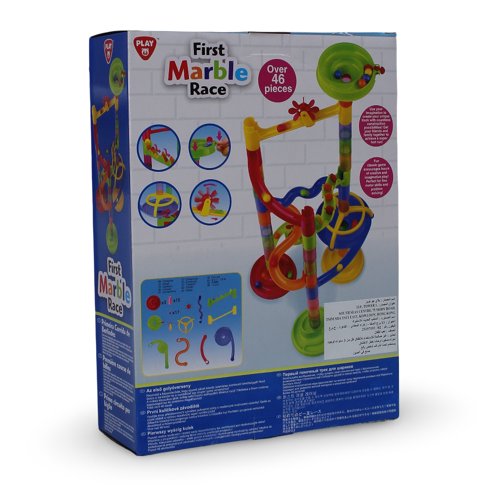 PlayGo First Marble Race – Over 46 Pcs