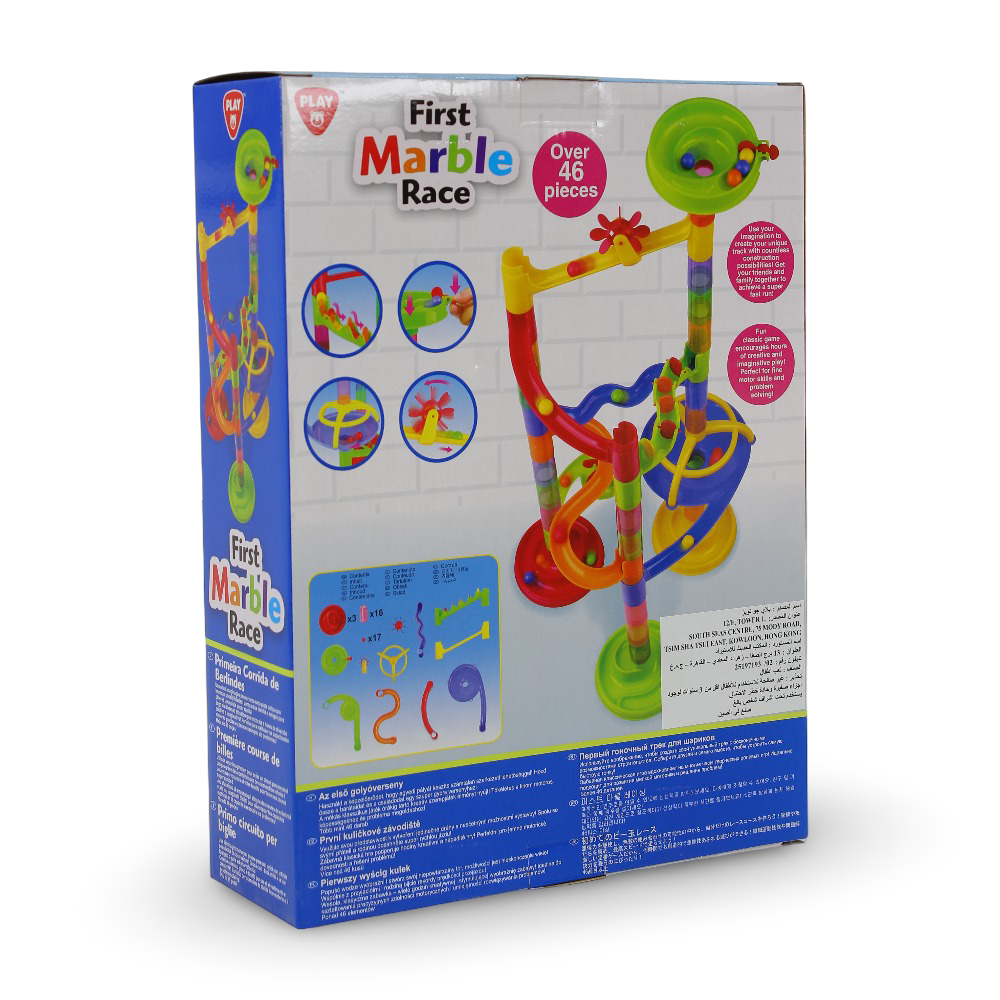 PlayGo First Marble Race – Over 46 Pcs