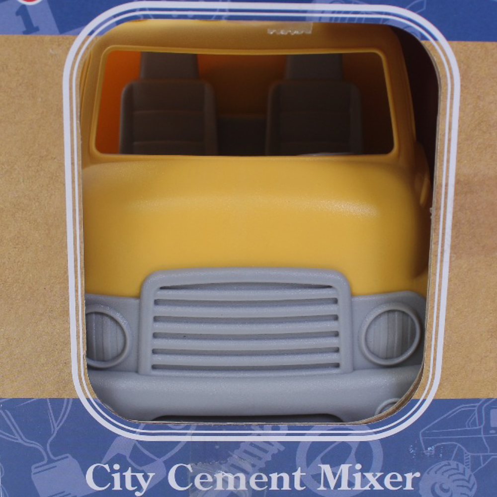Playgo Cement Mixer Truck – Die Cast Pullback Toy