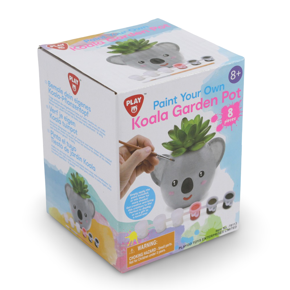 PlayGo Paint Your Own Koala Garden Pot