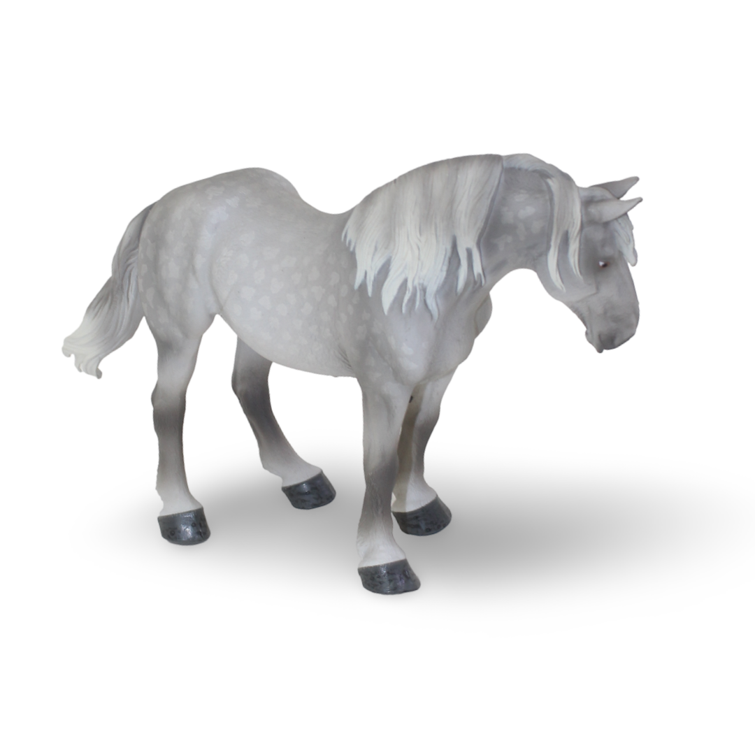 CollectA Percheron Mare – Dapple Grey Figurine - Toys