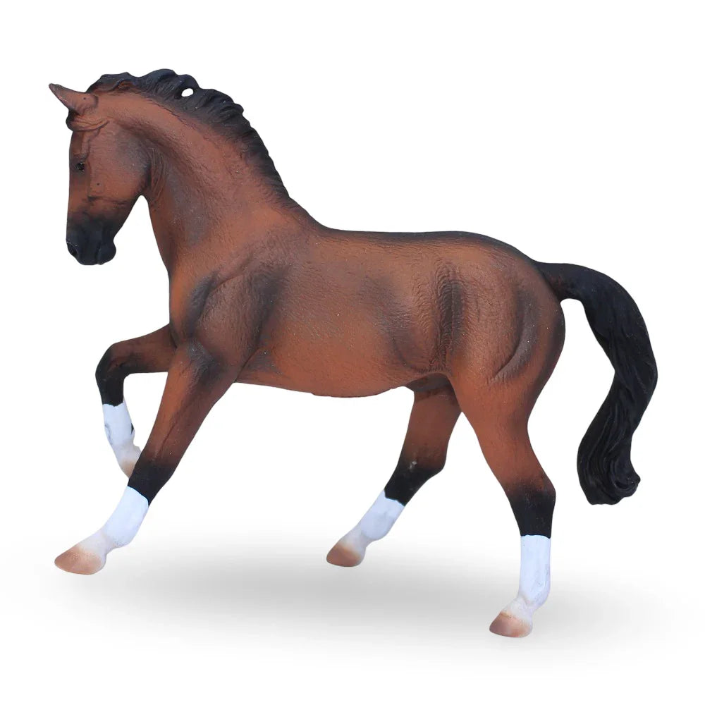 CollectA Warmblood Stallion Bay Figurine - Toys