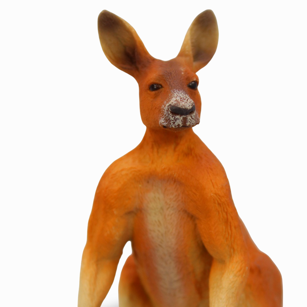 Male Red Kangaroo Figurine