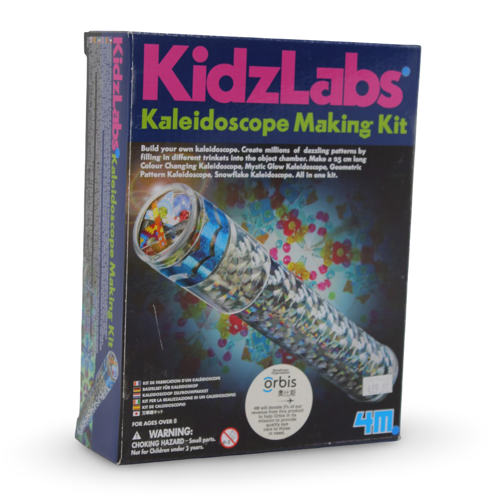 4M KidzLabs Kaleidoscope Making Kit - Toys