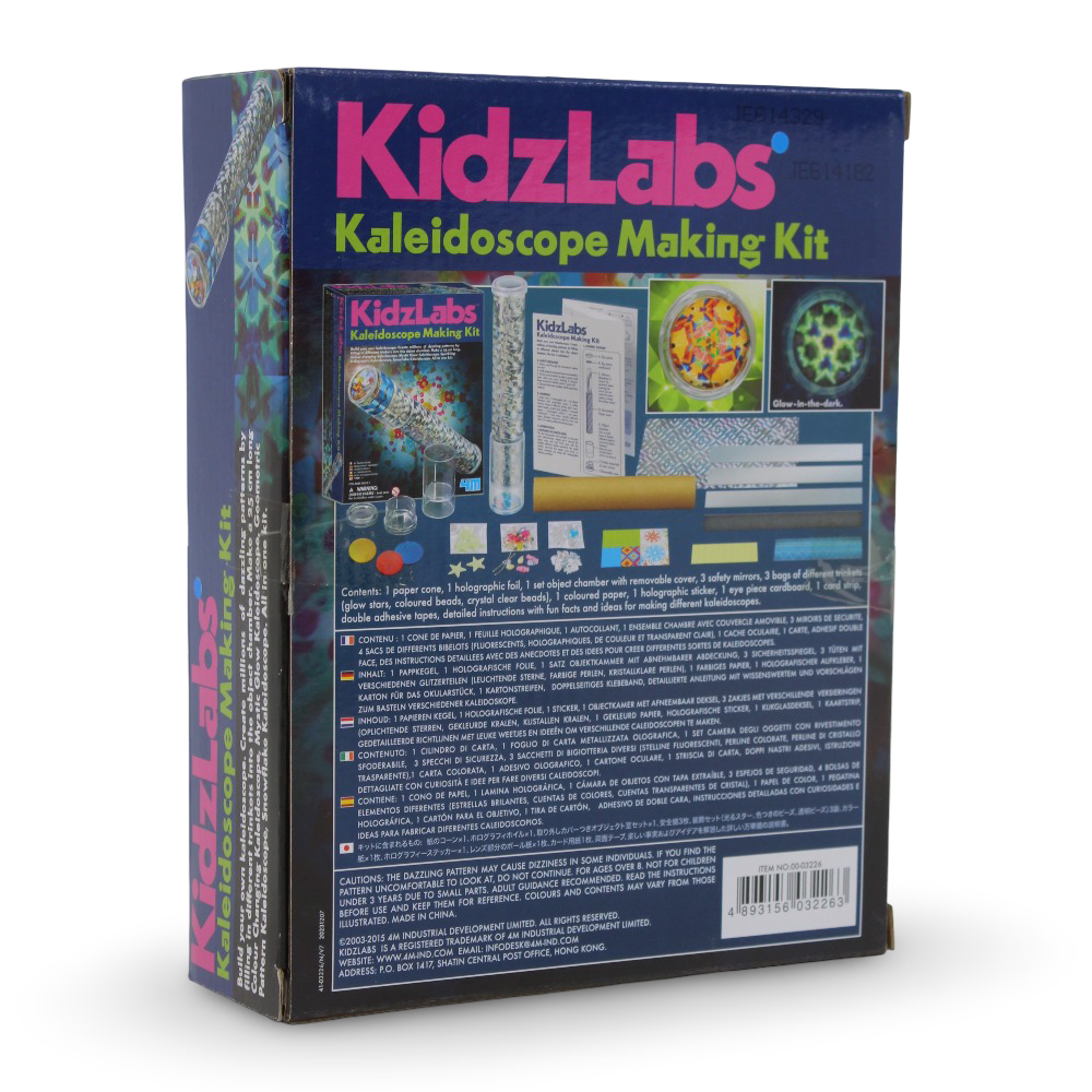 4M KidzLabs Kaleidoscope Making Kit