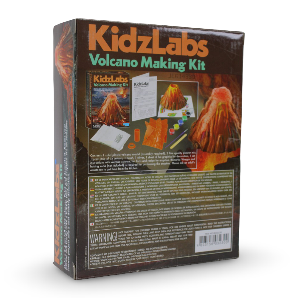 4M KidzLabs Volcano Making Kit