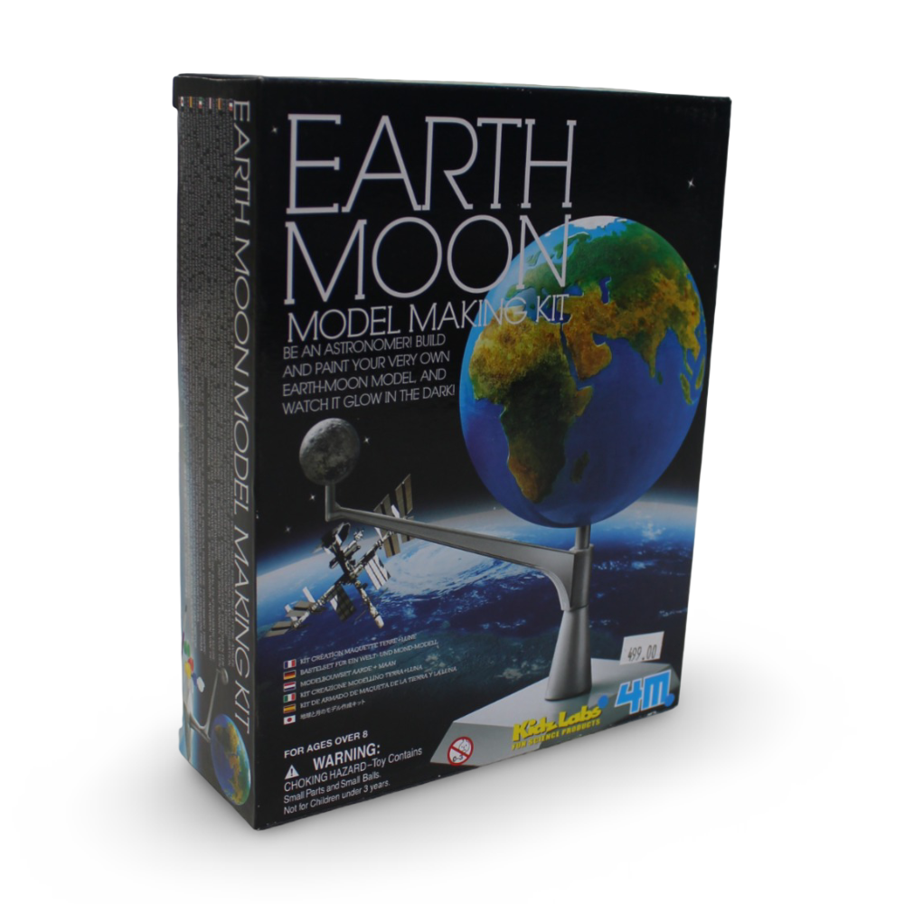 4M KidzLabs Earth and Moon Model Making Kit