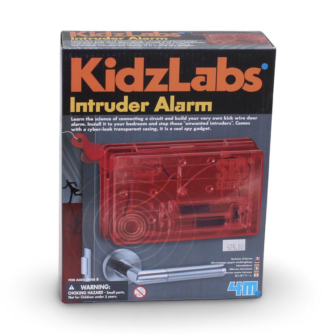 إنذار 4M KidzLabs ضد المتسللين