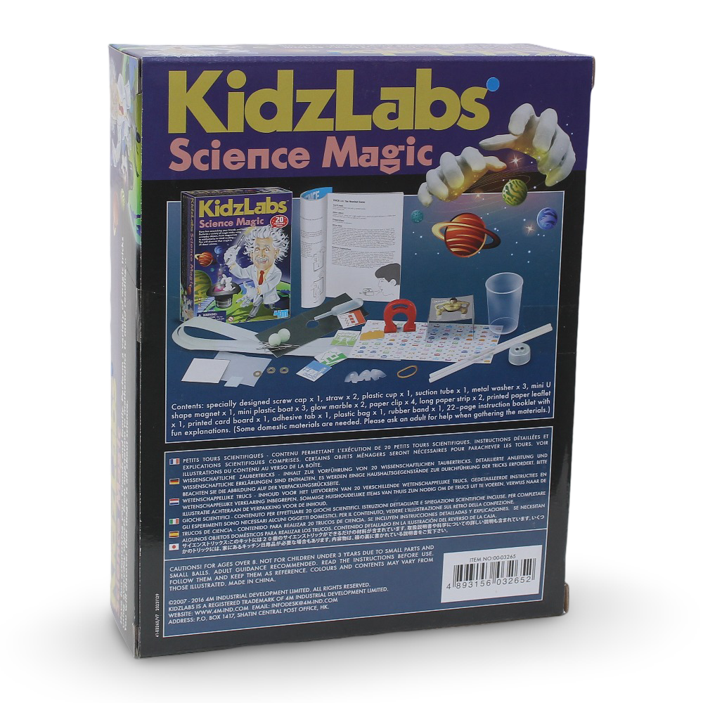 مجموعة تجارب الخدع العلمية من 4M KidzLabs