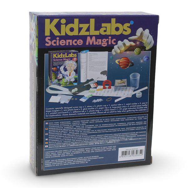 مجموعة تجارب الخدع العلمية من 4M KidzLabs