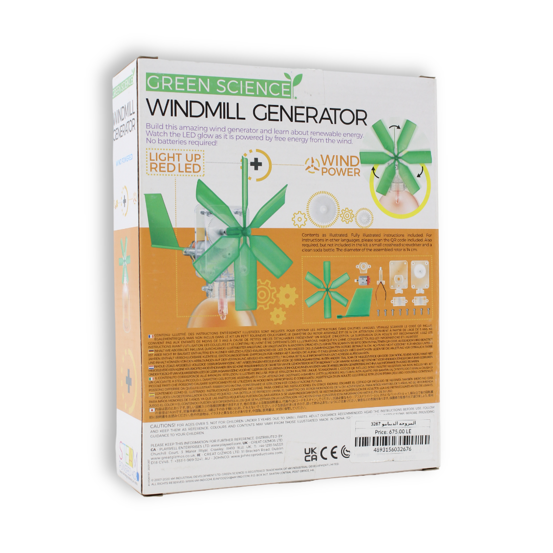 4M Green Science Windmill Generator