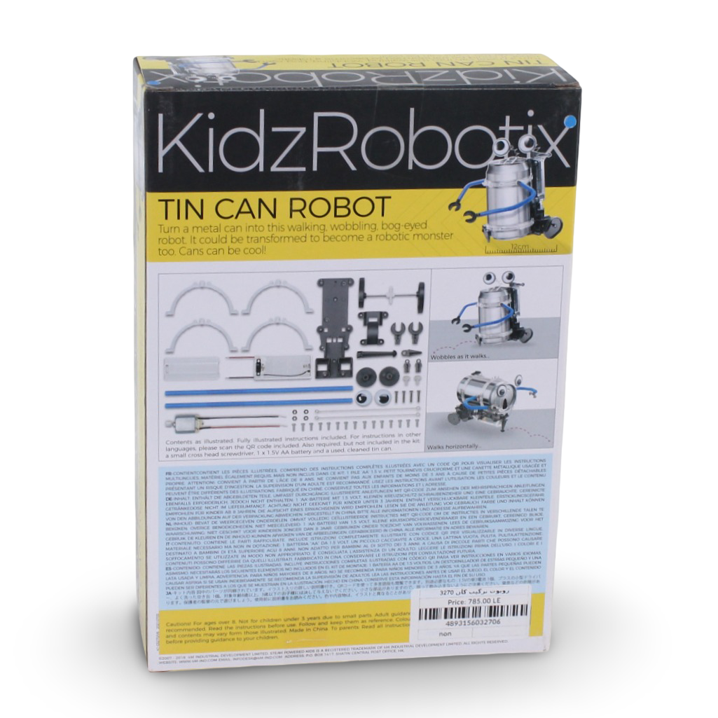 4M KidzRobotix Tin Can Robot