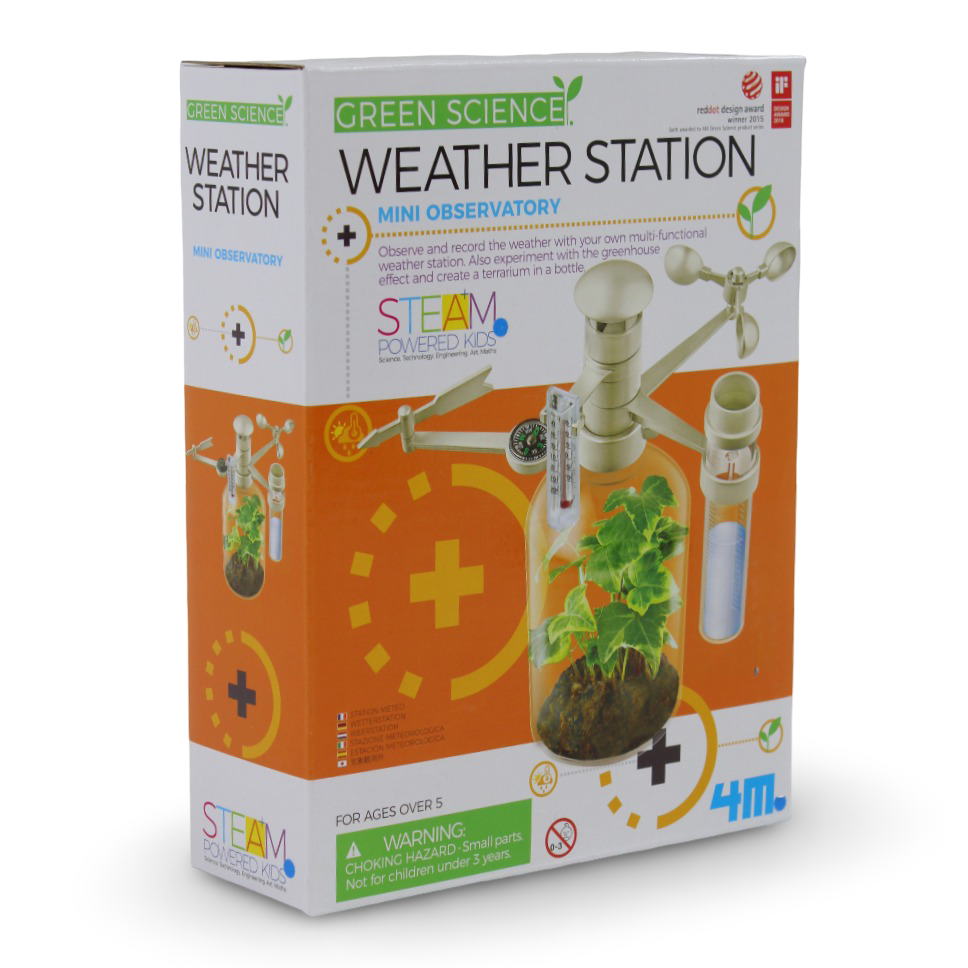 4M Green Science Weather Station Kit - Toys