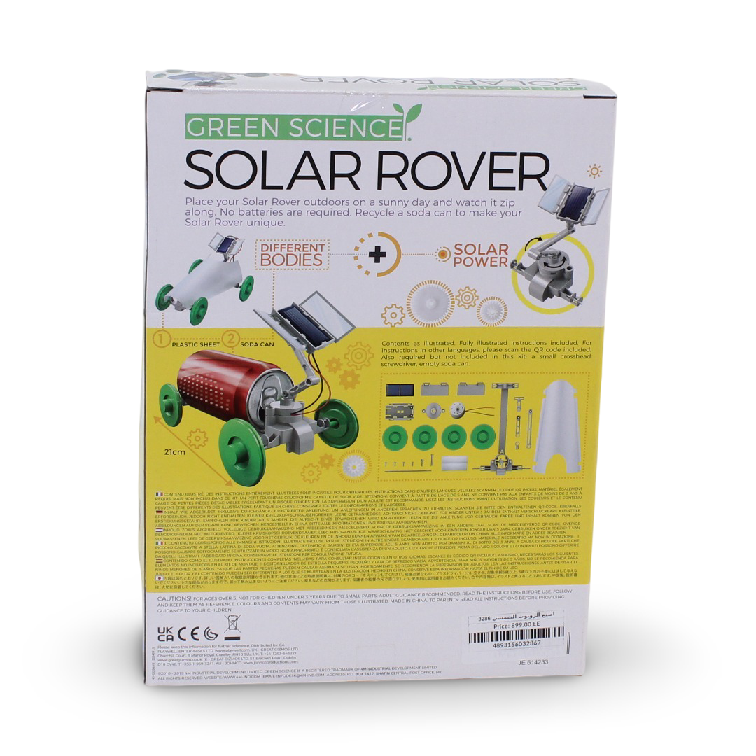 4M Green Science Solar Rover Kit