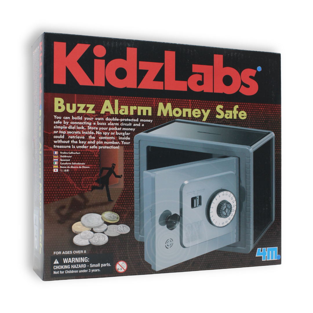 4M KidzLabs Buzz Alarm Money Safe