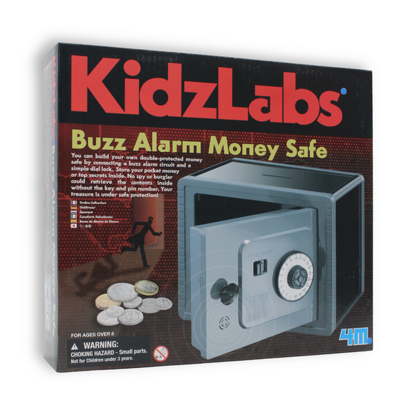 4M KidzLabs Buzz Alarm Money Safe