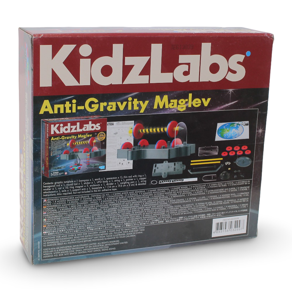 4M KidzLabs Anti-Gravity Maglev Science Kit
