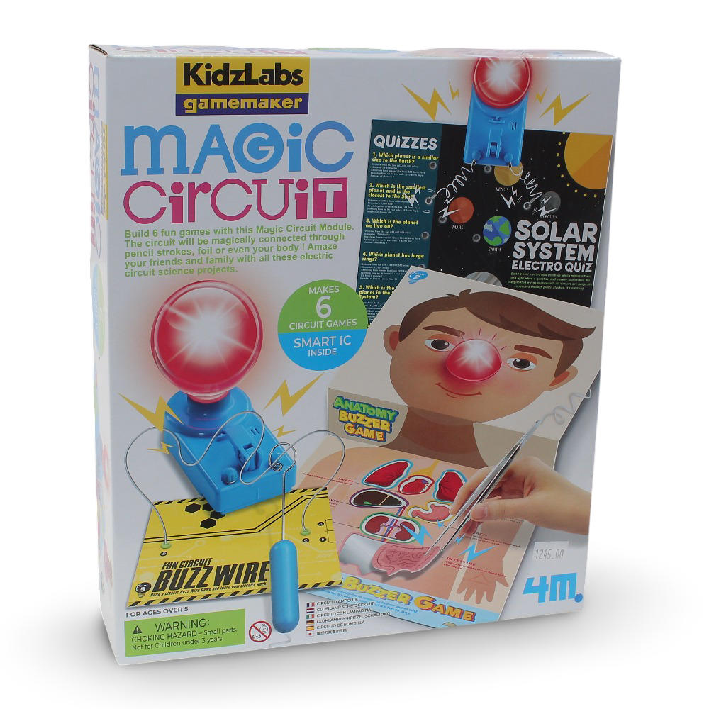 4M KidzLabs Magic Circuit Game Maker - Toys