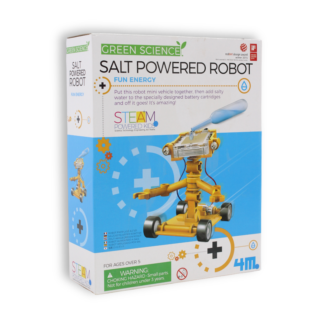 4M Green Science Salt Powered Robot Kit