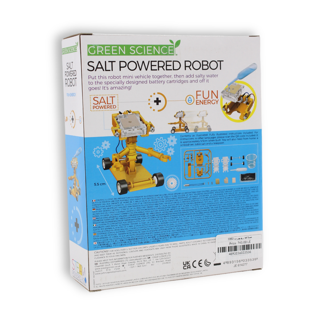 4M Green Science Salt Powered Robot Kit