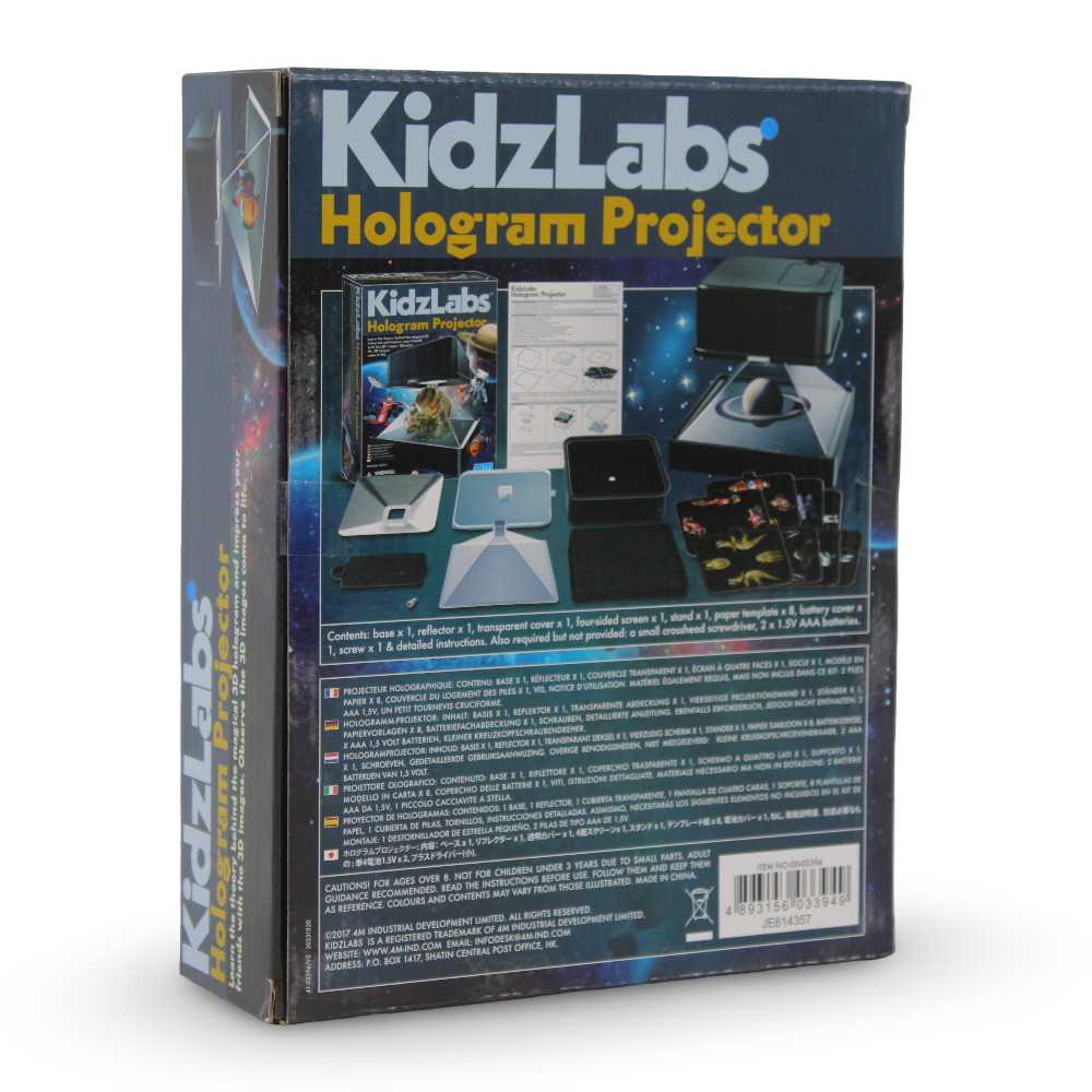 4M KidzLabs Hologram Projector Science Kit